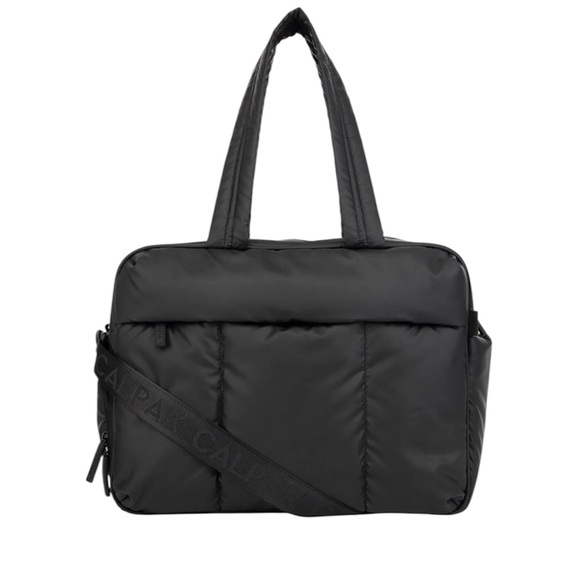 CALPAK Handbags - CALPAK Luka Duffel Tote Bag Matte Black  NEW